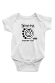 Blink 182 Baskılı Beyaz Unisex Bebek Body - Zıbın