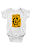 Blink-182 Baskılı Unisex Beyaz Bebek Body - Zıbın