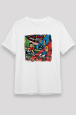 Blink-182 Baskılı Unisex Beyaz Tişört