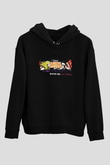 Blink-182 Baskılı Unisex Siyah Hoodie