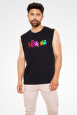 Blink 182 Siyah Unisex Kolsuz Tişört