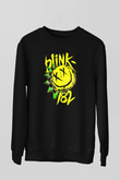 Blink 182 Siyah Unisex Sweatshirt