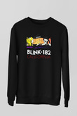 Blink 182 Siyah Unisex Sweatshirt