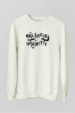 Bloc Party Beyaz Unisex Sweatshirt