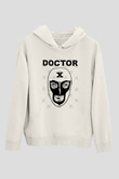 Blondie - Debbie Harry Baskılı Beyaz Unisex Kapüşonlu Sweatshirt