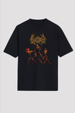 Bloodbath Siyah Unisex Oversize Tişört T-Shirt