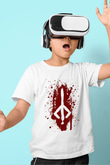 Bloodborne Baskılı Beyaz Unisex Çocuk Tişört