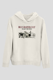 Blue Oyster Cult Baskılı Beyaz Unisex Kapüşonlu Sweatshirt