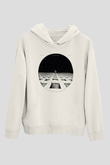 Blue Oyster Cult Baskılı Beyaz Unisex Kapüşonlu Sweatshirt