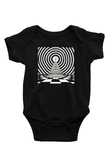Blue Oyster Cult Baskılı Unisex Siyah Bebek Body - Zıbın