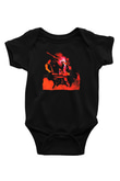 Blue Oyster Cult Baskılı Unisex Siyah Bebek Body - Zıbın