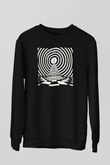 Blue Oyster Cult Baskılı Unisex Siyah Sweatshirt