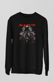 Blue Oyster Cult Baskılı Unisex Siyah Sweatshirt