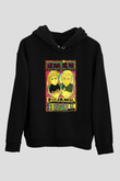 Blur Siyah Unisex Hoodie