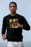 Blur Siyah Unisex Sweatshirt