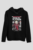 BMTH Baskılı Unisex Siyah Hoodie