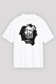Bob Marley Beyaz Unisex Oversize Tişört T-Shirt
