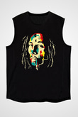 Bob Marley Siyah Unisex Kolsuz Tişört