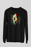 Bob Marley Siyah Unisex Sweatshirt