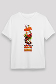 Bob's Burgers Beyaz Unisex Tişört T-Shirt