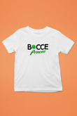 Bocce Baskılı Unisex Beyaz Çocuk Tişört - Tshirt