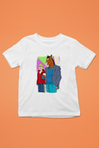 Bojack Horseman Baskılı Beyaz Unisex Beyaz Çocuk Tişört - Tshirt