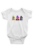 Bojack Horseman Baskılı Beyaz Unisex Bebek Body - Zıbın
