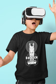 Bojack Horseman Baskılı Unisex Siyah Çocuk Tişört - Tshirt