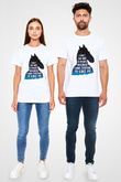 Bojack Horseman Unisex Baskılı Beyaz Tişört - Tshirt