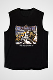 Bolt Thrower Baskılı Unisex Siyah Kolsuz Tişört