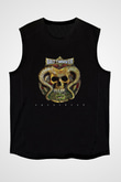 Bolt Thrower Baskılı Unisex Siyah Kolsuz Tişört
