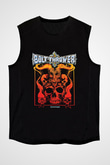 Bolt Thrower Baskılı Unisex Siyah Kolsuz Tişört