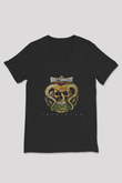 Bolt Thrower Baskılı Unisex Siyah V Yaka Tişört