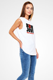 Bon Jovi Have A Nice Day Beyaz Unisex Kolsuz Tişört