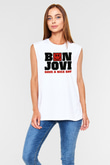 Bon Jovi Have A Nice Day Beyaz Unisex Kolsuz Tişört