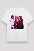 Boney M Baskılı Unisex Beyaz Tişört - Tshirt