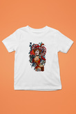 Borderlands Baskılı Beyaz Unisex Beyaz Çocuk Tişört - Tshirt