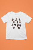 Borderlands Baskılı Beyaz Unisex Beyaz Çocuk Tişört - Tshirt