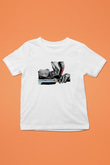 Borderlands Baskılı Beyaz Unisex Beyaz Çocuk Tişört - Tshirt