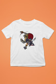 Borderlands Baskılı Beyaz Unisex Beyaz Çocuk Tişört - Tshirt