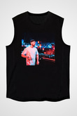 Borgore Siyah Unisex Kolsuz Tişört
