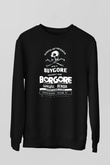 Borgore Siyah Unisex Sweatshirt