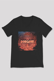 Borgore Siyah Unisex V Yaka Tişört