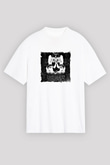BorgoreBaskılı Beyaz Tişört