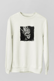 Boris BrejchaBaskılı Beyaz Sweatshirt