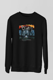 Born Of Osiris Baskılı Unisex Siyah Sweatshirt