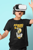 Bouncing Souls Baskılı Siyah Unisex Çocuk Tişört
