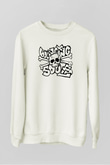 Bouncing Souls Beyaz Unisex Sweatshirt