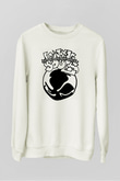 Bouncing Souls Beyaz Unisex Sweatshirt