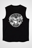Bouncing Souls Siyah Unisex Kolsuz Tişört